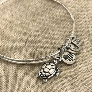 Alex+Ani sea turtle bangle